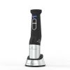 Emeril Lagass Blender & Beyond Plus Cordless Rechargeable Immersion Blender with Variable Speed, Double Beater, Black with Stainless Steel