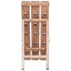 Wine Rack for 15 Bottles 10.2"x19.7"x27.6" Solid Reclaimed Wood