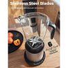 1500W Smoothie Maker High Power Blender with 10 Speeds