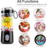 Portable Electric Juicer Cup Fruit Blender Maker Bottle Mixer USB Rechargeable