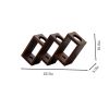 3 Bottles of Table Wine Rack/Solid wood wine rack /Home wine rack//Living room wine rack/ PINE