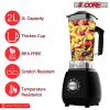 Professional Blender Electric Blenders Countertop Soup Smoothie Shake Mixer Food Blend Grind 2000Watt 5 Core JB 2000M