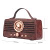 Stereo Dual Channel Radio For The Elderly, Rechargeable And Portable