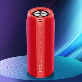 Outdoor Portable Subwoofer New Small Speaker (Option: Red-Upgraded version)