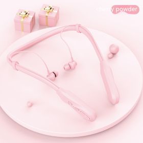 New I35 Wireless Bluetooth Headset (Color: Pink)