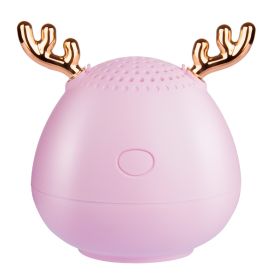 Bluetooth Speaker Wireless Small Audio Portable (Color: Pink)