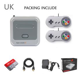 Super Console X Retro Game Console PRO Upgrade Version TV Set-Top Box R8 Game Console PSPArcade (Option: C-UK)