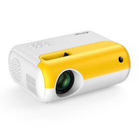 The New Children'S Smart Projector Hd Supports 1080P (Option: Blue and white basic version-US)