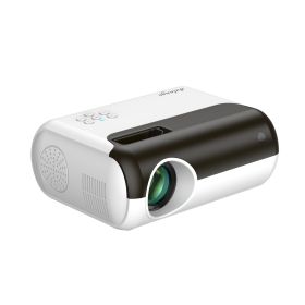 The New Children'S Smart Projector Hd Supports 1080P (Option: Black and white basic version-AU)