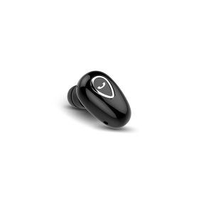 YX01 Bluetooth Headset New Wireless In-ear Mini Sports Invisible Stereo (Option: Black-YX01 Boxed)