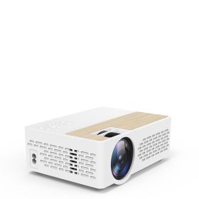 Home Mini Portable Projector Smart Phone With Screen (Option: Champagne gold-AU)