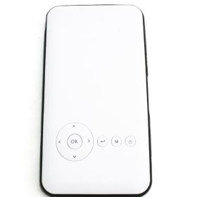 Handheld projector mobile phone projection (Option: White-UK)