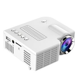 UC28C Mini Portable Projector (Color: White)