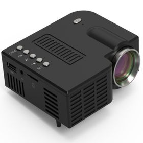 UC28C Mini Portable Projector (Color: Black)