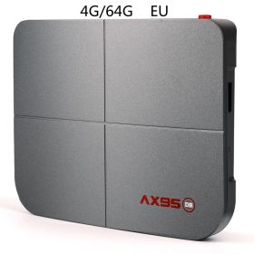 4G/128G dual-band WIFI with Bluetooth 8K TV BOX (Option: 4G 64G-EU)