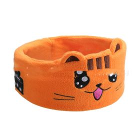 Bluetooth Headset Animal Turban Sleep (Option: Orange Tabby Cat-USB)