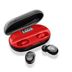 Ultra-long Life Battery T2 Mini Wireless Bluetooth Headset (Option: T2 Red)