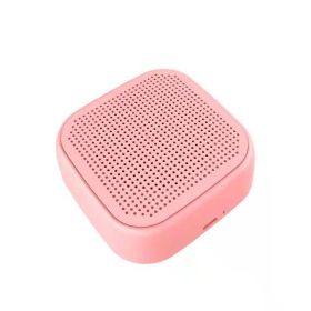 Dialogue Mobile Phone Mini Speaker Outdoor (Option: Pink-Upgrade Bluetooth version M1-USB)