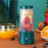 350Ml Portable Electric Juicer Blender 4 Blade Usb Mini Fruit Mixers Fruit Extractors For Juice Yogurt Smoothie Milkshake