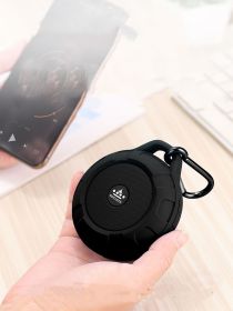 Bluetooth Card Subwoofer Volume Mobile Phone Wireless Small Speaker (Option: Charm Black-Official standard)