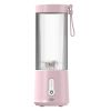 15.2OZ Portable Fruit Blender with 6 Blades Rechargeable Juice Cup for Shakes Smoothies Juice Personal Mini Fruit Mixer for Outdoor Gym Office