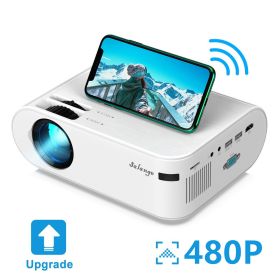 720p Portable Smart Projector P62 Supports Home Office HD Projector (Option: 480P same screen version-USB)