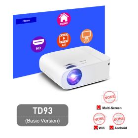 Home HD Wireless Portable Mobile Phone Projector (Option: Basic Edition-US)