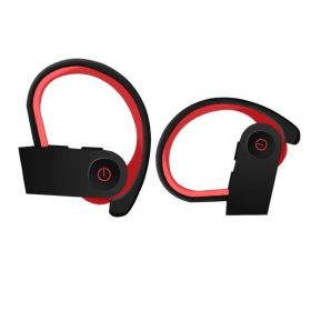 Ear Hook Sport Wireless Headphone (Option: Red Without Warehouse)