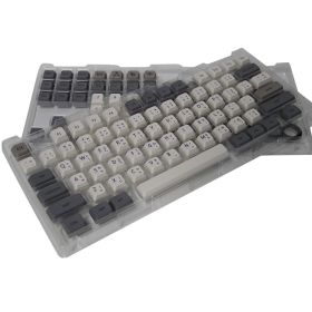 133 Key Small Full Set PBT Sublimation Customized Key Cap Mechanical Red Axis (Option: Thai Version Boxed)