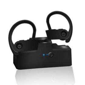 Ear Hook Sport Wireless Headphone (Option: Black Ribbon Warehouse)