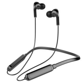 Bluetooth Headset Halter Sports Running (Option: BT71 Black-USB)