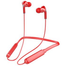 Bluetooth Headset Halter Sports Running (Option: BT71 Red-USB)