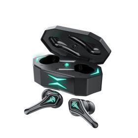 TWS-A10 Bluetooth Headset Wireless Binaural Gaming Electronic Sports (Color: Black)