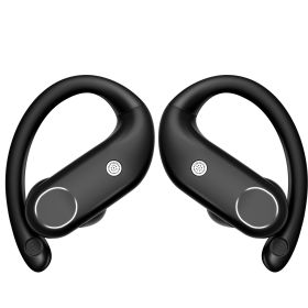 New ENC Double Microphone Noise-reduction Bluetooth Headset Level 7 Waterproof Headset Ear-mounted Base Mobile Power Supply (Option: Luoda Wireless Charger Touch)