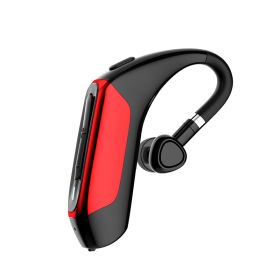 Men's And Women's Fashion Simple Bluetooth Wireless Earphones (Option: Chinese Red-Waterproof Version 50)